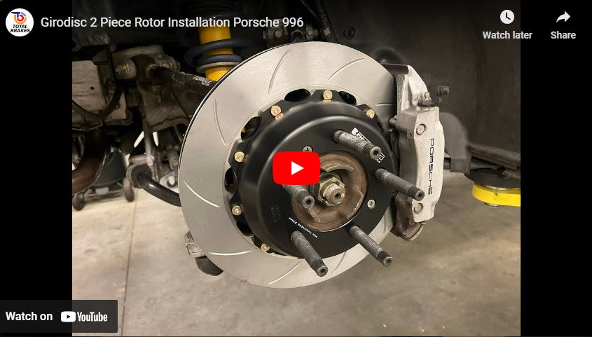 Girodisc Install Porsche 996