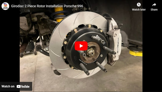 Girodisc 2 Piece Rotor Installation on a 2001 Porsche 911 Carrear 4